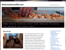 Tablet Screenshot of mamicamilla.com